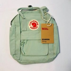 Fjallraven Kanken Sling Bag Mint Green
